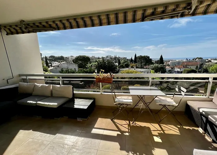 Antibes Maeva Sea View Swimming Pool Air Conditioning And Parking